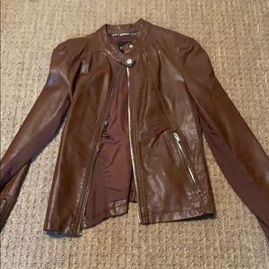 Leather jacket